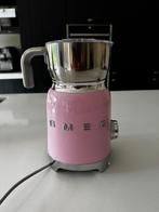 Smeg melkopschuimer (Roze), Witgoed en Apparatuur, Melkopschuimers, Ophalen, Zo goed als nieuw, Elektrische melkopschuimer