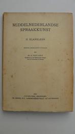 Dr. A. van Loey : Middelnederlandse spraakkunst - klankleer, Boeken, Ophalen of Verzenden, Gelezen