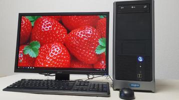 Nette AMD PC 4 GB Ram Win 10 Lcd 22 INCH Compleet beschikbaar voor biedingen
