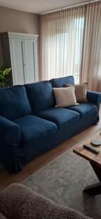 Ektorp 3 zitsbank blauw., Huis en Inrichting, Ophalen