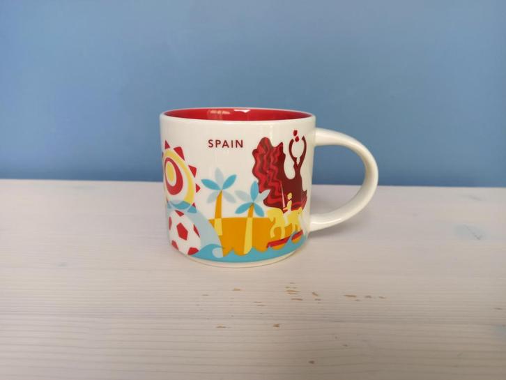 Starbucks mok beker Spain, Huis en Inrichting, Keuken | Servies, Nieuw, Kop(pen) en/of Schotel(s), Overige stijlen, Ophalen of Verzenden
