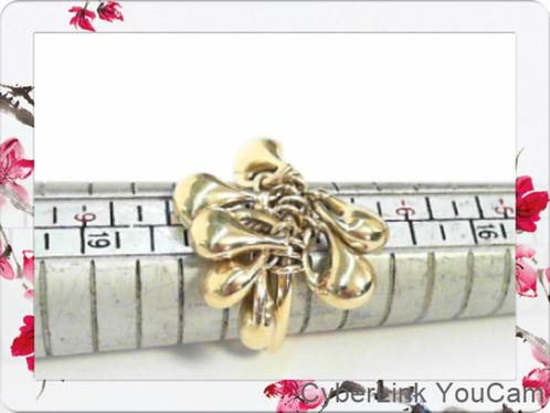 Nanis Trasformista 18K Geelgouden Ring -Tijdloze Elegant, Sieraden, Tassen en Uiterlijk, Ringen, Zo goed als nieuw, Dame, 17 tot 18