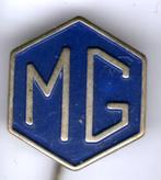 MG blauw op zilverkleurig auto speldje ( C_016a ), Verzamelen, Speldjes, Pins en Buttons, Verzenden, Nieuw, Transport, Speldje of Pin