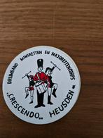 1239 Drumband Crescendo Heusden Sticker, Verzamelen, Ophalen of Verzenden, Gebruikt