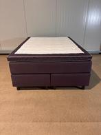 Perfecte Boxspring met matras 140x200 S25, Huis en Inrichting, Slaapkamer | Boxsprings, Tweepersoons, Zo goed als nieuw, 200 cm