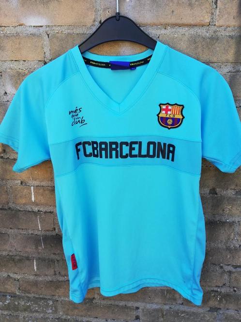 Barcelona shirt. LUCAS. Kindermaat. Maat 10., Verzamelen, Sportartikelen en Voetbal, Zo goed als nieuw, Shirt, Buitenlandse clubs