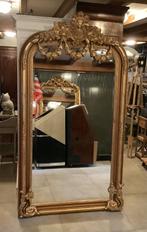 Zeer grote spiegel barok goudkleur 220/120, Antiek en Kunst, Antiek | Spiegels, Ophalen