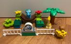 LEGO DUPLO Jurassic World 10879 Kinderboerderij, Ophalen of Verzenden, Zo goed als nieuw, Complete set, Duplo