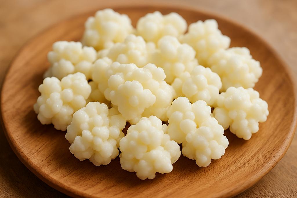 Verse melkkefir korrels - gekweekt in rauwe biologische melk, Diversen, Levensmiddelen, Ophalen