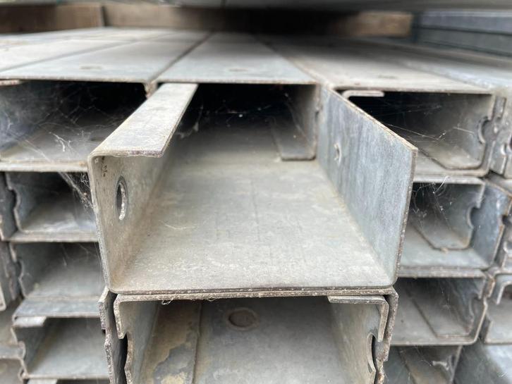 U-Profielen | 100x50x2mm | lengte: 3660 mm, Doe-het-zelf en Verbouw, Metalen, Gebruikt, IJzer, Ophalen of Verzenden