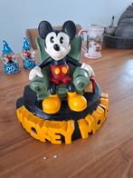 Disney mickey mouse beeld demons & merveilles, Ophalen, Mickey Mouse, Zo goed als nieuw, Beeldje of Figuurtje