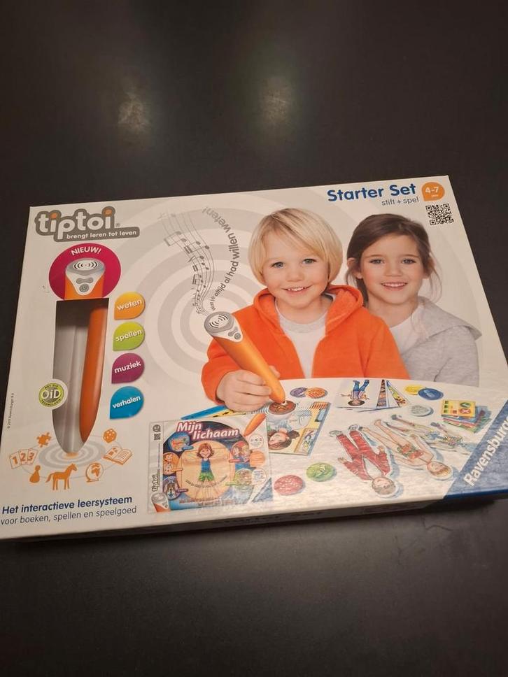 Tiptoi Starter Set - inclusief veel uitbreidingen, Kinderen en Baby's, Speelgoed | Educatief en Creatief, Zo goed als nieuw, Ophalen