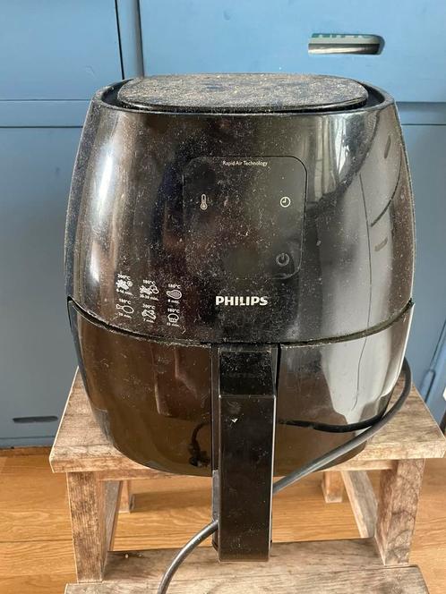 Airfryer Philips werkt goed schoonmaakbeurt nodig, Witgoed en Apparatuur, Airfryers, Gebruikt, Airfryer, 750 t/m 999 gram, Ophalen