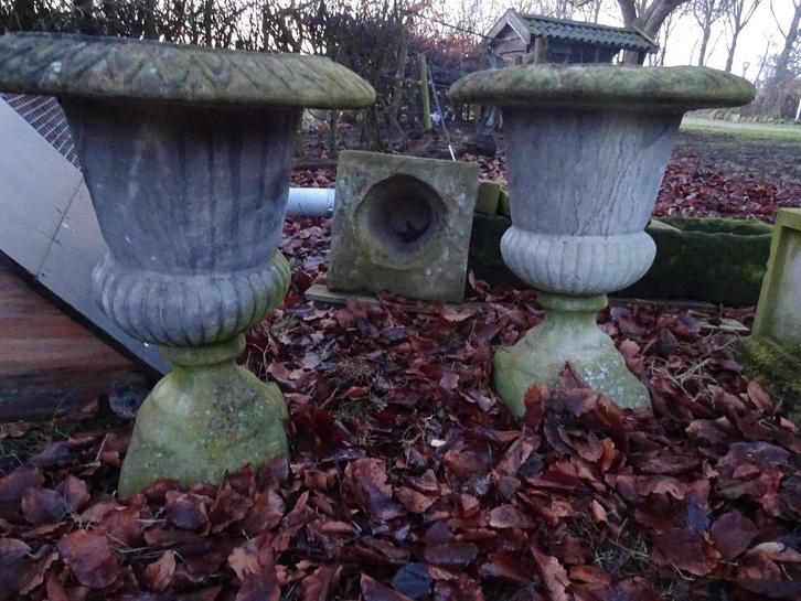 Klassieke Engelse vazen, Tuin en Terras, Tuinvazen, Gebruikt, Ophalen