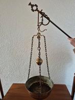 Oude koperen weegschaal, Antiek en Kunst, Antiek | Koper en Brons, Ophalen of Verzenden