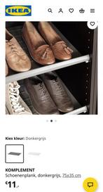 2x Ikea Komplement schoenenplank en 1x roede Pax - beige, Huis en Inrichting, Met plank(en), Minder dan 50 cm, Gebruikt, Ophalen of Verzenden