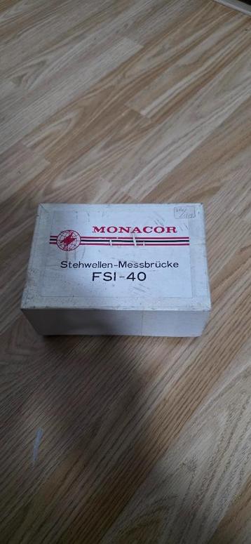monacor fsi-40 swr power meter beschikbaar voor biedingen