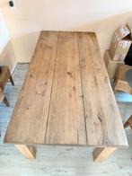 Eettafel Teakhout, Huis en Inrichting, Tafels | Eettafels, Ophalen, Gebruikt, Teakhout, 50 tot 100 cm