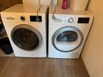 Wasmachine en droger van Bosch serie 6, 8 tot 10 kg, Ophalen, 1200 tot 1600 toeren, Minder dan 85 cm