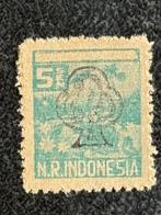 1946-47 DAI Nippon ORI zwart opdruk op S30 5 sen POSTFRIS., Ophalen of Verzenden, Postfris, Nederlands-Indië