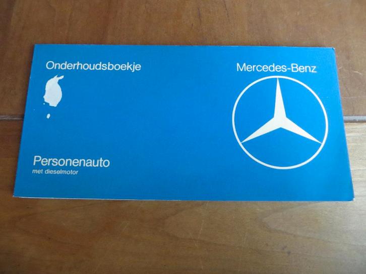 Nieuw onderhoudsboekje Mercedes W123 diesel 1977, Auto diversen, Handleidingen en Instructieboekjes, Ophalen of Verzenden