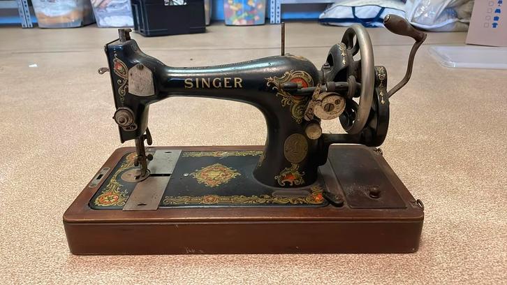 Singer naaimachine, Antiek en Kunst, Antiek | Naaimachines, Ophalen