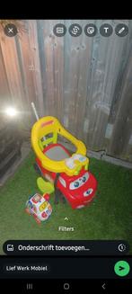 Hele fijne smoby looptauto  gratis toet toet auto, Ophalen of Verzenden, Zo goed als nieuw