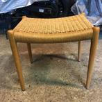 N.O. Moller stoel kruk 80A Deens design papercord, Huis en Inrichting, Stoelen, Ophalen, Gebruikt, Bruin, Nvt