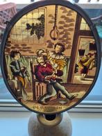 Glas in lood raamhanger de barbier, Ophalen