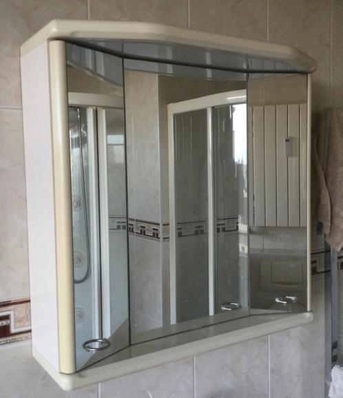 Durf jij je in de spiegel aan te kijken? Toiletkast, Huis en Inrichting, Badkamer | Badtextiel en Accessoires, Gebruikt, Overige typen