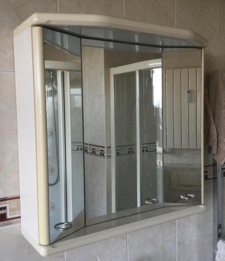 Durf jij je in de spiegel aan te kijken? Toiletkast xxx, Huis en Inrichting, Badkamer | Badtextiel en Accessoires, Gebruikt, Overige typen