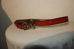 Dolce & Gabbana leren lak riem vuur rood merk buckle, Kleding | Dames, Riemen en Ceinturen, Dolce & Gabbana, 3 tot 5 cm, Verzenden