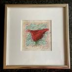 Zeefdruk, Richard Smeets, roos, genummerd, gesigneerd, Antiek en Kunst, Kunst | Litho's en Zeefdrukken, Ophalen