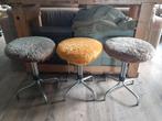 Vintage jaren 70 kruk, Antiek en Kunst, Ophalen of Verzenden