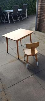 Kindertafel + Stoeltje (kleuter), Kinderen en Baby's, Kinderkamer | Tafels en Stoelen, Ophalen, Gebruikt, Tafel(s) en Stoel(en)