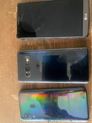 2samsungs 1lg beschikbaar voor biedingen
