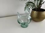 Vintage serveersschaal zwaan, Antiek en Kunst, Antiek | Glas en Kristal, Ophalen of Verzenden