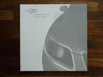 Saab 9-5 Sport Sedan/Estate Prijslijst (2006) beschikbaar voor biedingen