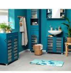 Badkamer kastjes petrol kleur, nieuw in doos!, Huis en Inrichting, Ophalen, Spiegelkast, Nieuw, 50 tot 100 cm