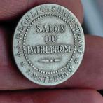 Salon du Pathéphone Amsterdam - token Penning, Ophalen of Verzenden, Zilver