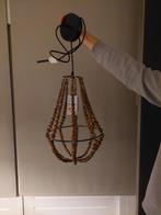 NIEUW metal wood hanglamp 3 stuks evergreen home decoration, Huis en Inrichting, Lampen | Hanglampen, Ophalen of Verzenden, Nieuw