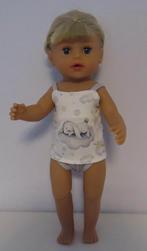 poppenkleertjes babypop little 36cm  (ondergoed setje ), Verzenden, Nieuw, Babypop