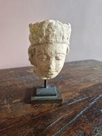 17e-eeuws antiek zandstenen hoofd uit India, Ophalen of Verzenden