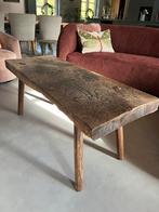 Oude, rustieke salontafel, Huis en Inrichting, Tafels | Salontafels, Ophalen, Minder dan 50 cm, Gebruikt, 50 tot 75 cm