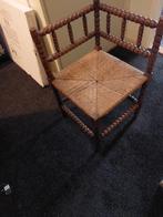 oud rieten stoeltje, Antiek en Kunst, Ophalen of Verzenden