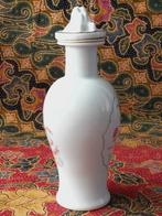 Mooie vintage Chinese fles van porselein voor olie 24,4 cm., Ophalen of Verzenden