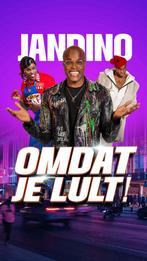 1x Tickets Jandino, Drie personen of meer, December