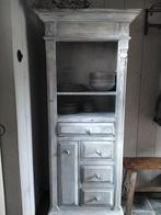 Kast/ladenkast/servieskast/buffetkast/keukenkast..., Huis en Inrichting, Kasten | Buffetkasten, Gebruikt, Landelijke brocante servieskast  keukenkast