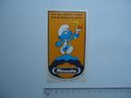 sticker oud Smurf strip peyo belgie olympisch minouche retro, Verzenden, Zo goed als nieuw, Bedrijf of Vereniging