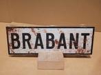 Retro Brabant Plaatsnaambord - 30x10 cm Dibond, Ophalen of Verzenden, Nieuw